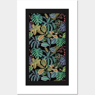 Cool Tropical Pattern Posters and Art